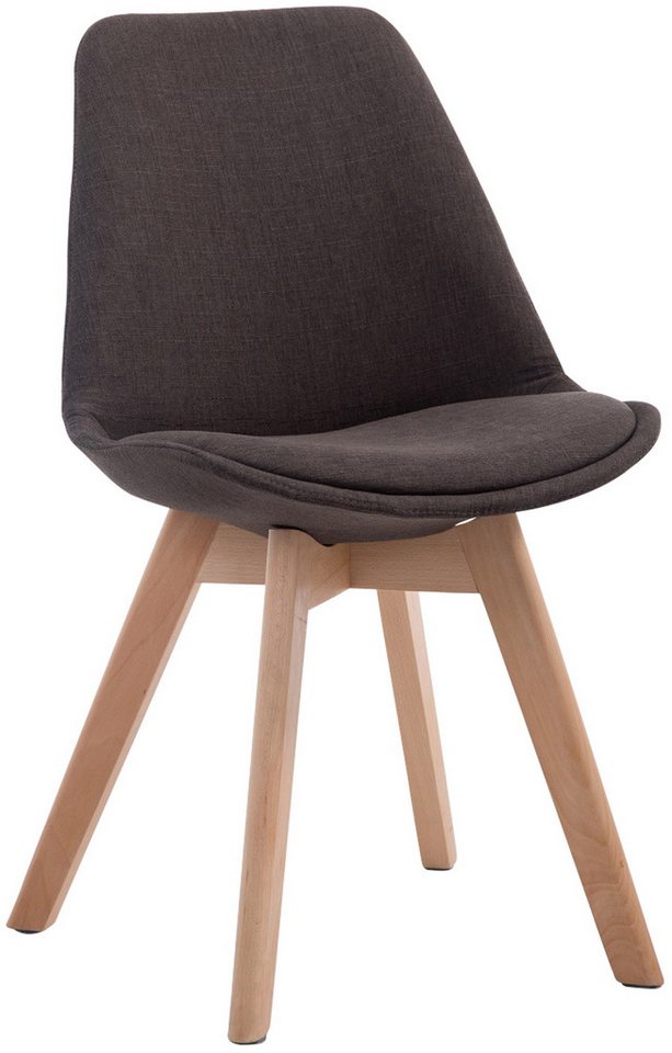 CLP Esszimmerstuhl Borneo, Stoff-Bezug, Lehnstuhl mit Polsterung CLP Esszimmerstuhl Borneo, Stoff-Bezug, Lehnstuhl mit Polsterung von CLP