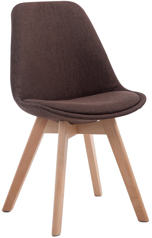 CLP Esszimmerstuhl Borneo, Stoff-Bezug, Lehnstuhl mit Polsterung CLP Esszimmerstuhl Borneo, Stoff-Bezug, Lehnstuhl mit Polsterung von CLP