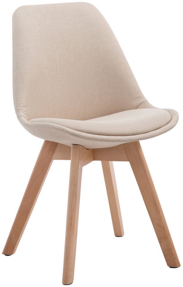 CLP Esszimmerstuhl Borneo, Stoff-Bezug, Lehnstuhl mit Polsterung CLP Esszimmerstuhl Borneo, Stoff-Bezug, Lehnstuhl mit Polsterung von CLP