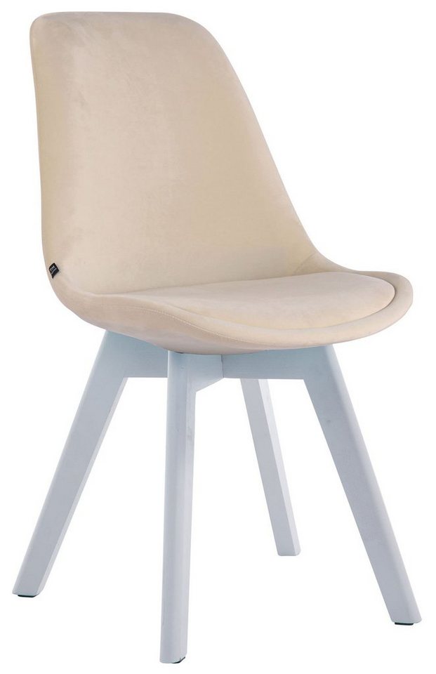 CLP Esszimmerstuhl Borneo V2 Samt, mit Polsterung CLP Esszimmerstuhl Borneo V2 Samt, mit Polsterung von CLP