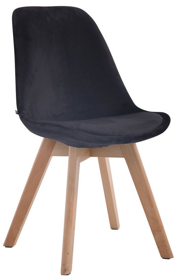 CLP Esszimmerstuhl Borneo V2 Samt, mit Polsterung CLP Esszimmerstuhl Borneo V2 Samt, mit Polsterung von CLP