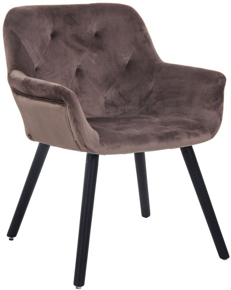 CLP Esszimmerstuhl Cassidy Samt, Armlehnenstuhl, 4-Fuß-Stuhl CLP Esszimmerstuhl Cassidy Samt, Armlehnenstuhl, 4-Fuß-Stuhl von CLP