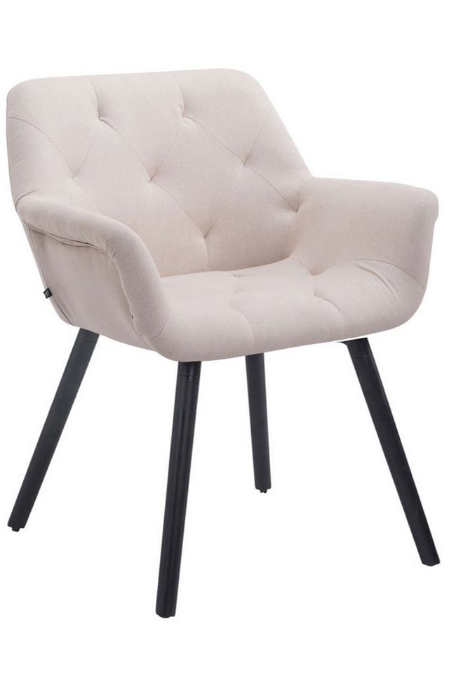 CLP Esszimmerstuhl Cassidy Stoff, mit Armlehnen und Holzbeinen CLP Esszimmerstuhl Cassidy Stoff, mit Armlehnen und Holzbeinen von CLP