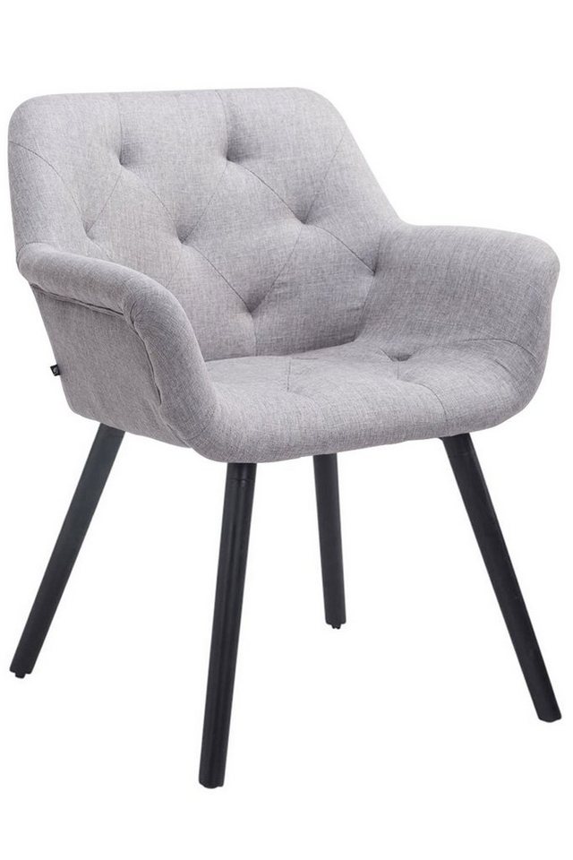 CLP Esszimmerstuhl Cassidy Stoff, mit Armlehnen und Holzbeinen CLP Esszimmerstuhl Cassidy Stoff, mit Armlehnen und Holzbeinen von CLP