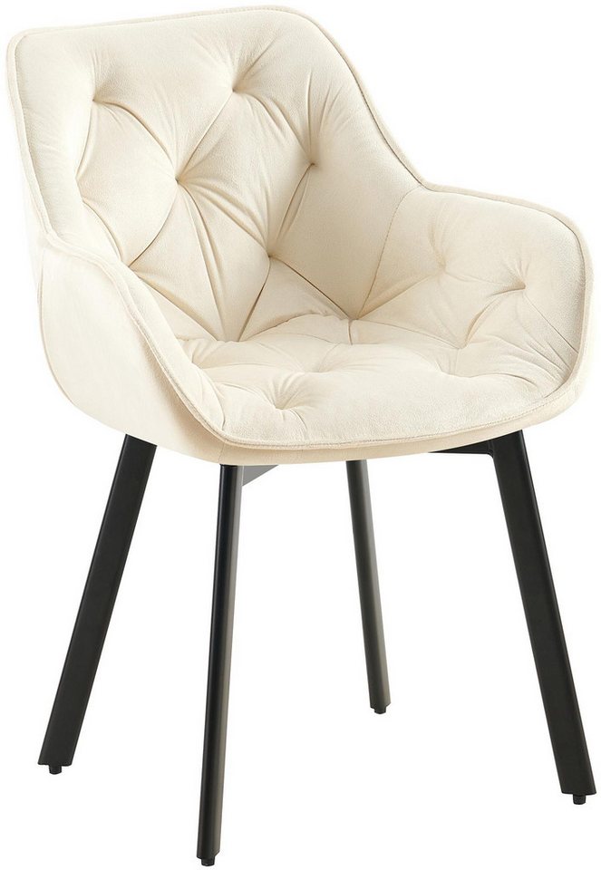 CLP Esszimmerstuhl Drehbarer Esszimmerstuhl Antigo Samt von CLP