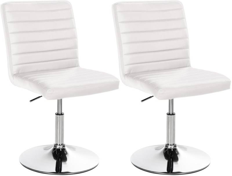 CLP Esszimmerstuhl Elvas Kunstleder (2er Set), drehbar und höhenverstellbar von CLP