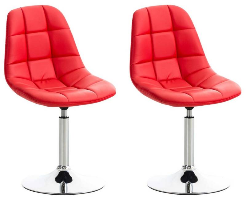 CLP Esszimmerstuhl Emil Kunstleder (2er Set), drehbar, gepolstert von CLP