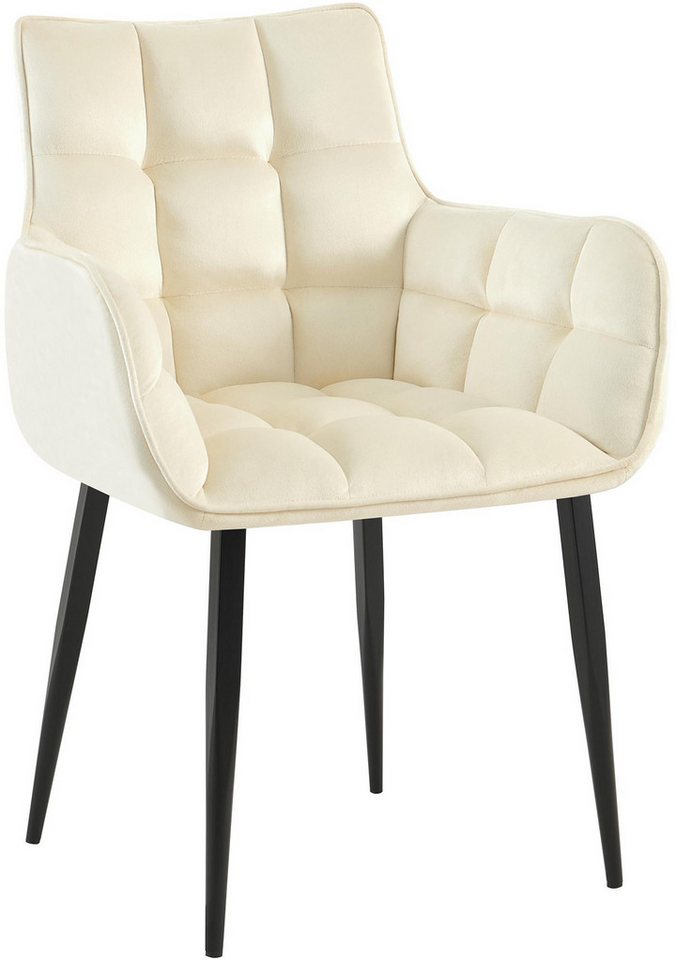 CLP Esszimmerstuhl Esszimmerstuhl Tirana Samt von CLP