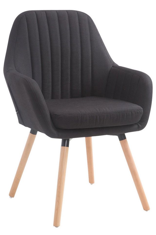 CLP Esszimmerstuhl Florian, Stoff, Sitzpolster & Holzbeine-Gestell CLP Esszimmerstuhl Florian, Stoff, Sitzpolster & Holzbeine-Gestell von CLP