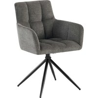 Esszimmerstuhl Jonah Stoff dunkelgrau Esszimmerstuhl Jonah Stoff dunkelgrau von CLP