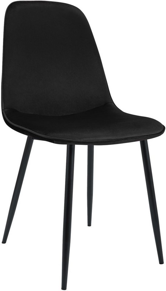 CLP Esszimmerstuhl Maryam, mit Rückenlehne, Metallgestell von CLP