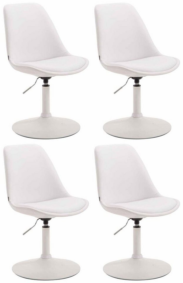 CLP Esszimmerstuhl Meverick Kunstleder (4er Set), dreh-& verstellbar von CLP