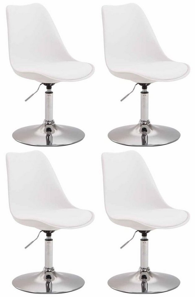 CLP Esszimmerstuhl Meverick Kunststoff (4er Set, 4 St), dreh-&verstellbar von CLP