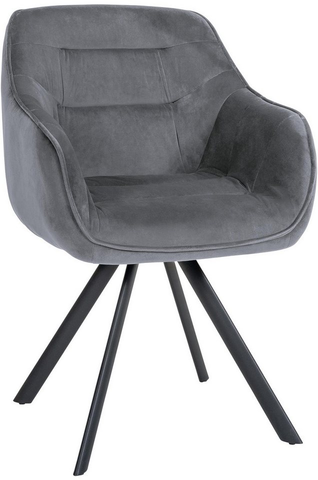 CLP Esszimmerstuhl Russel, Samt oder Antik Stoff CLP Esszimmerstuhl Russel, Samt oder Antik Stoff von CLP