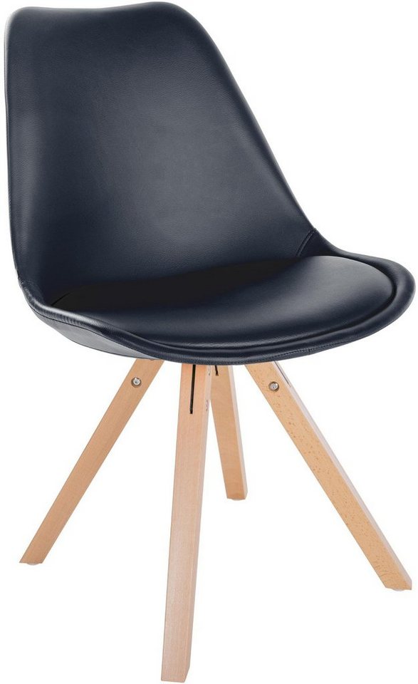 CLP Esszimmerstuhl Sofia Kunstleder, mit Holzgestell CLP Esszimmerstuhl Sofia Kunstleder, mit Holzgestell von CLP