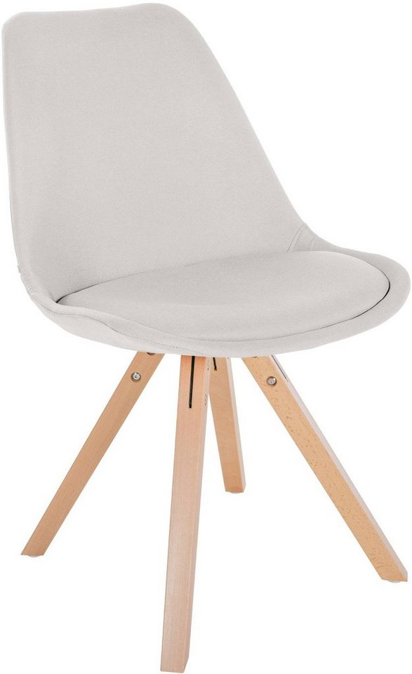 CLP Esszimmerstuhl Sofia Stoff, mit Holzgestell CLP Esszimmerstuhl Sofia Stoff, mit Holzgestell von CLP