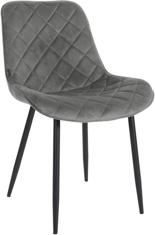 CLP Esszimmerstuhl Springs, gesteppte Polsterung, Metallgestell CLP Esszimmerstuhl Springs, gesteppte Polsterung, Metallgestell von CLP