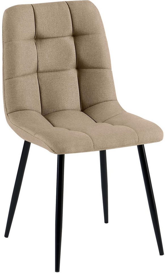 CLP Esszimmerstuhl Tilde, mit Rückenlehne, Metallgestell, bis 150 kg von CLP