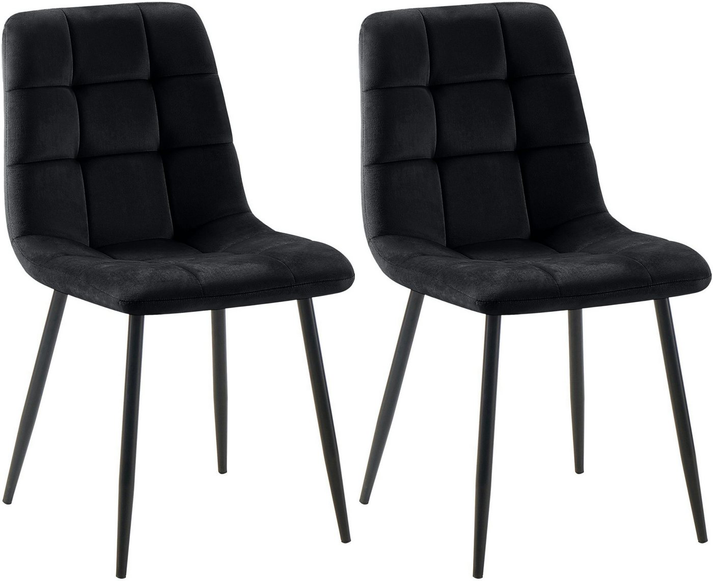 CLP Esszimmerstuhl Tilde (2er Set, 2 St), mit Rückenlehne, bis 150 kg von CLP