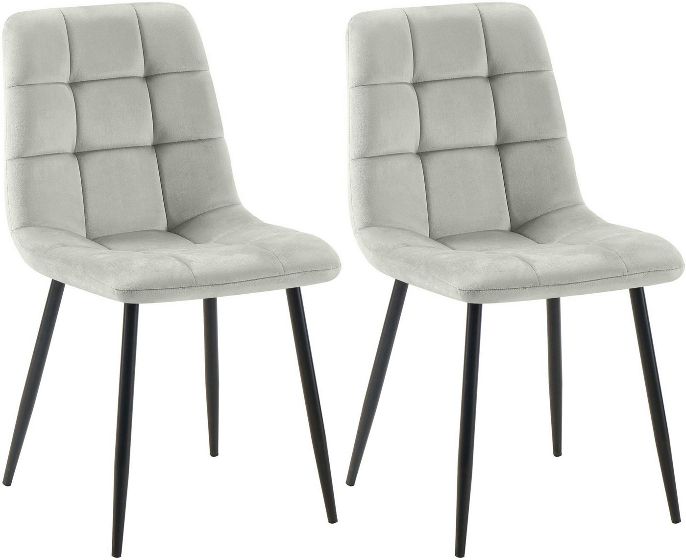 CLP Esszimmerstuhl Tilde (2er Set, 2 St), mit Rückenlehne, bis 150 kg von CLP