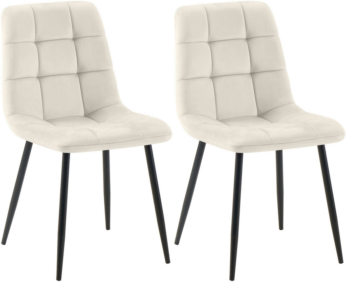 CLP Esszimmerstuhl Tilde (2er Set, 2 St), mit Rückenlehne, bis 150 kg von CLP