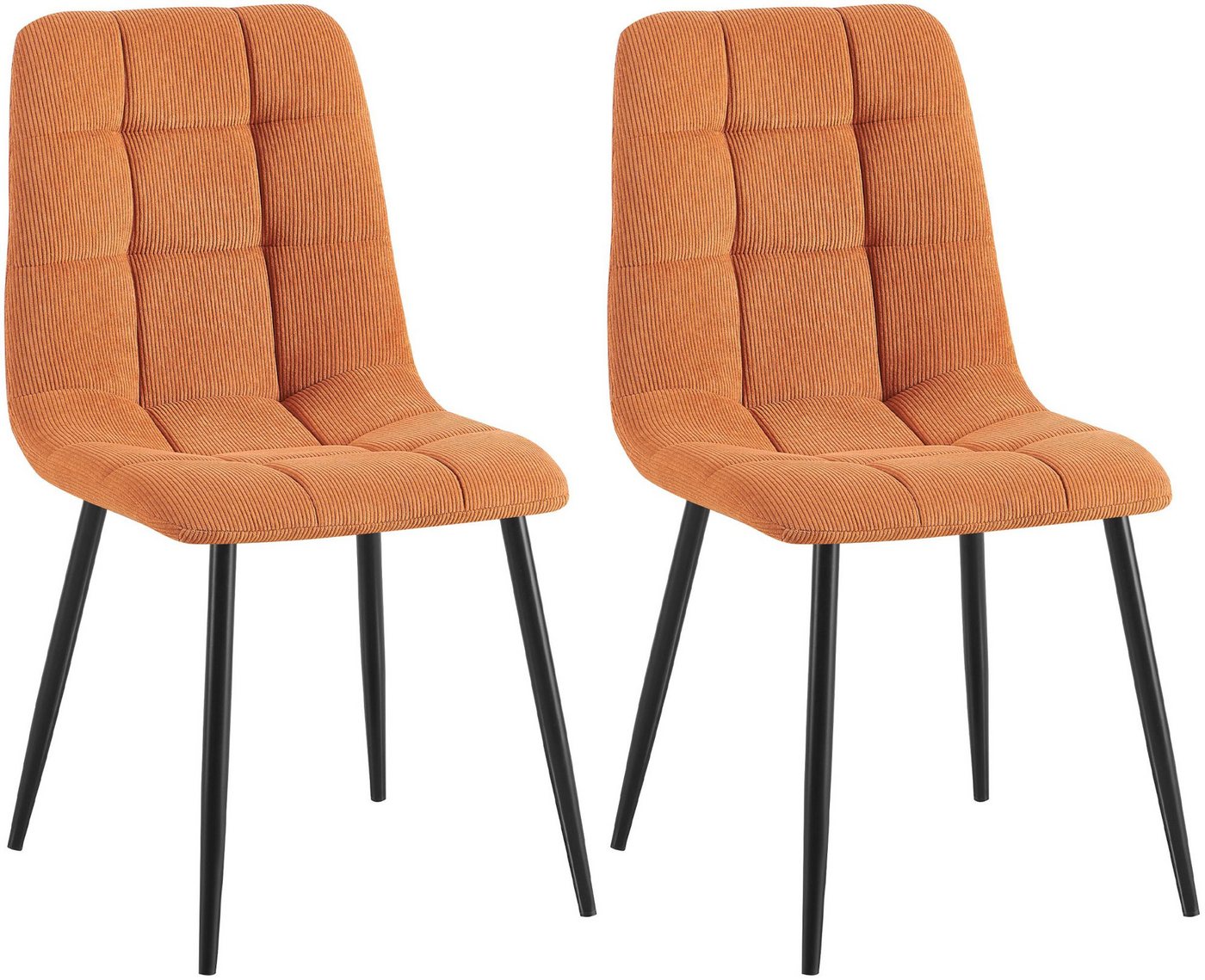 CLP Esszimmerstuhl Tilde (2er Set), mit Rückenlehne, bis 150 kg von CLP