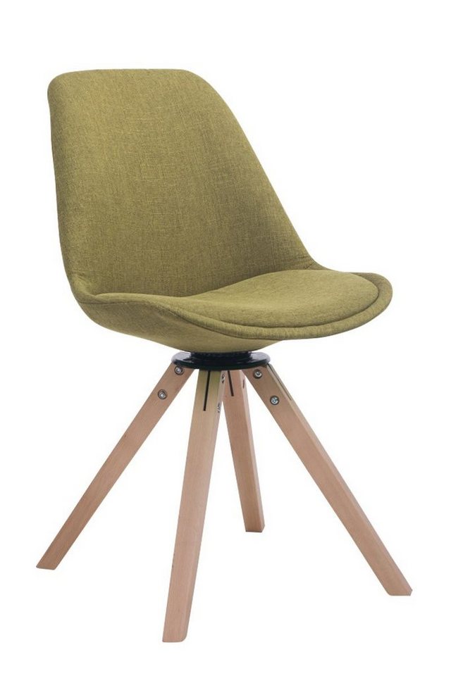 CLP Esszimmerstuhl Troyes Stoff Square, drehbar, eckige Holzbeine CLP Esszimmerstuhl Troyes Stoff Square, drehbar, eckige Holzbeine von CLP