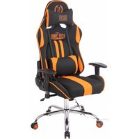 CLP - Gaming Bürostuhl Limit xm Stoff schwarz/orange von CLP