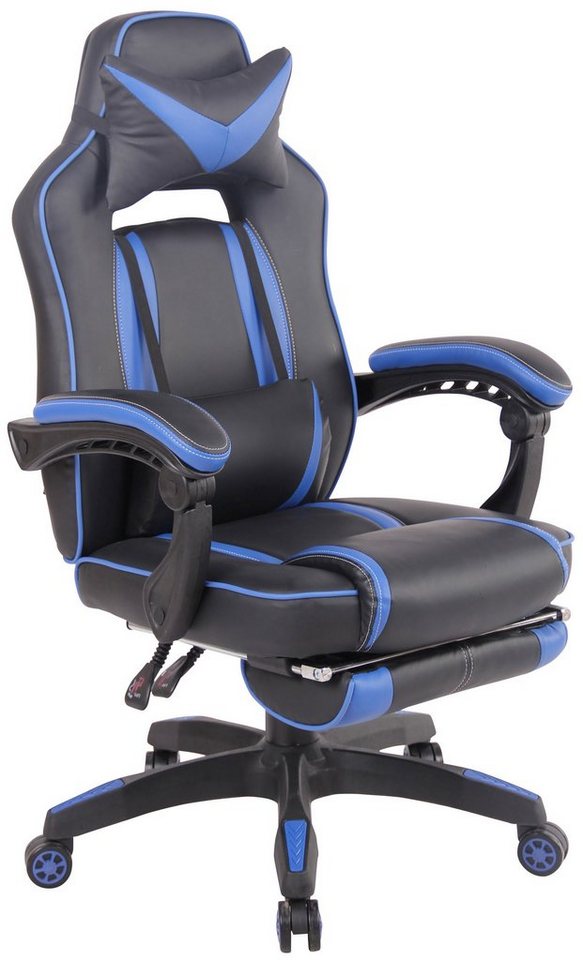 CLP Gaming Chair Heat Kunstleder, mit Fußablage von CLP