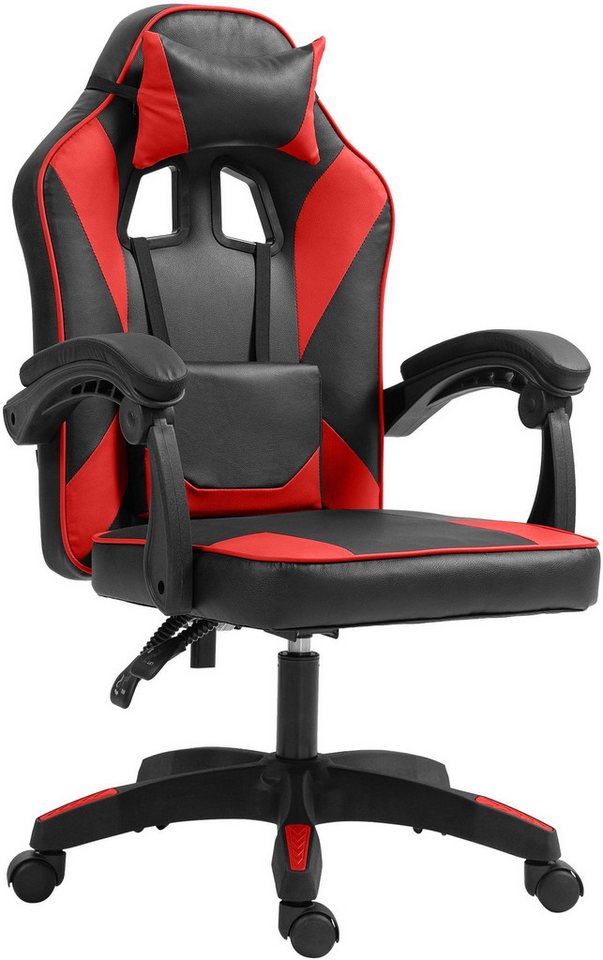 CLP Gaming Chair Orkney, Schreibtischstuhl höhenverstellbar und drehbar von CLP