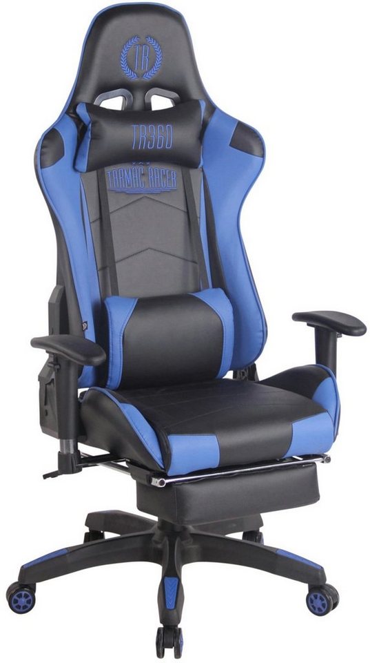 CLP Gaming Chair Turbo mit Fußablage, Höhenverstellbar und drehbar von CLP