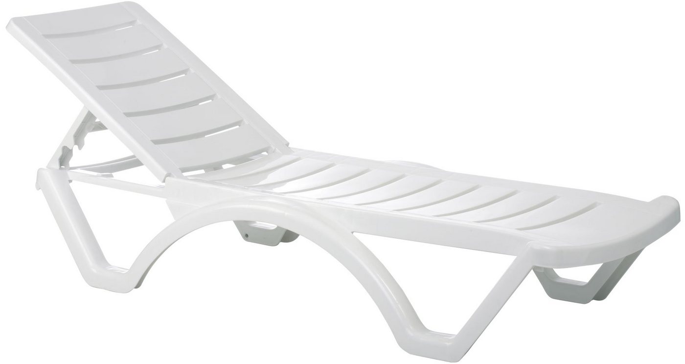 CLP Gartenliege 4er Set Aqua Kunststoff, verstellbare Rückenlehne CLP Gartenliege 4er Set Aqua Kunststoff, verstellbare Rückenlehne von CLP