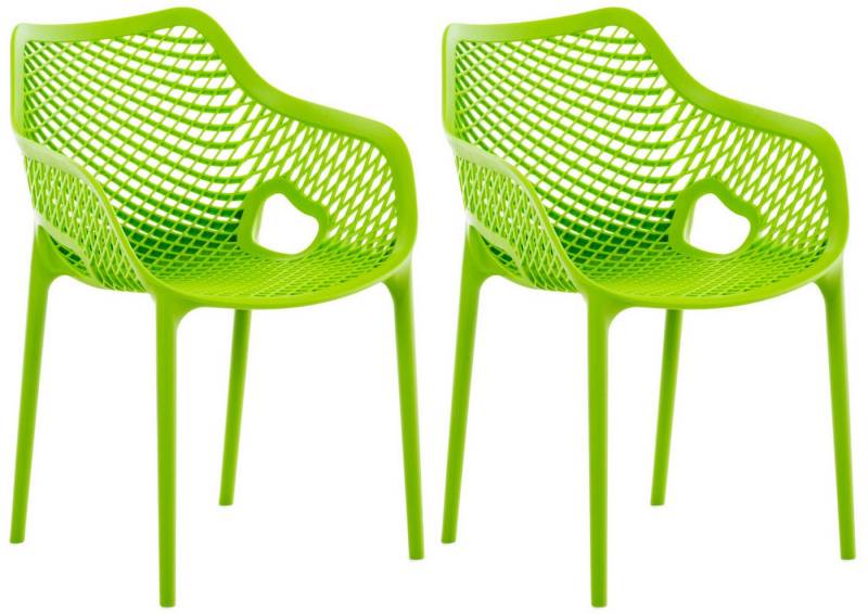 CLP Gartenstuhl Air XL (2er Set), Outdoor-Stühle, mit Wabenmuster von CLP