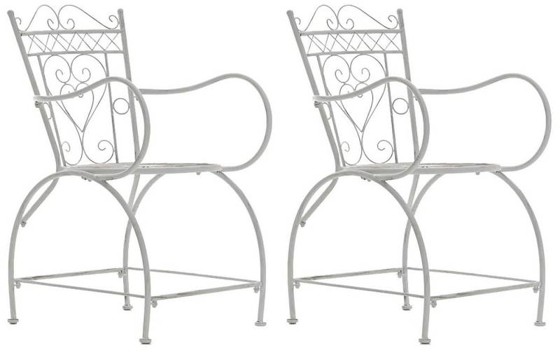 CLP Gartenstuhl Sheela (2er Set), handgefertigt, mit Armlehnen von CLP
