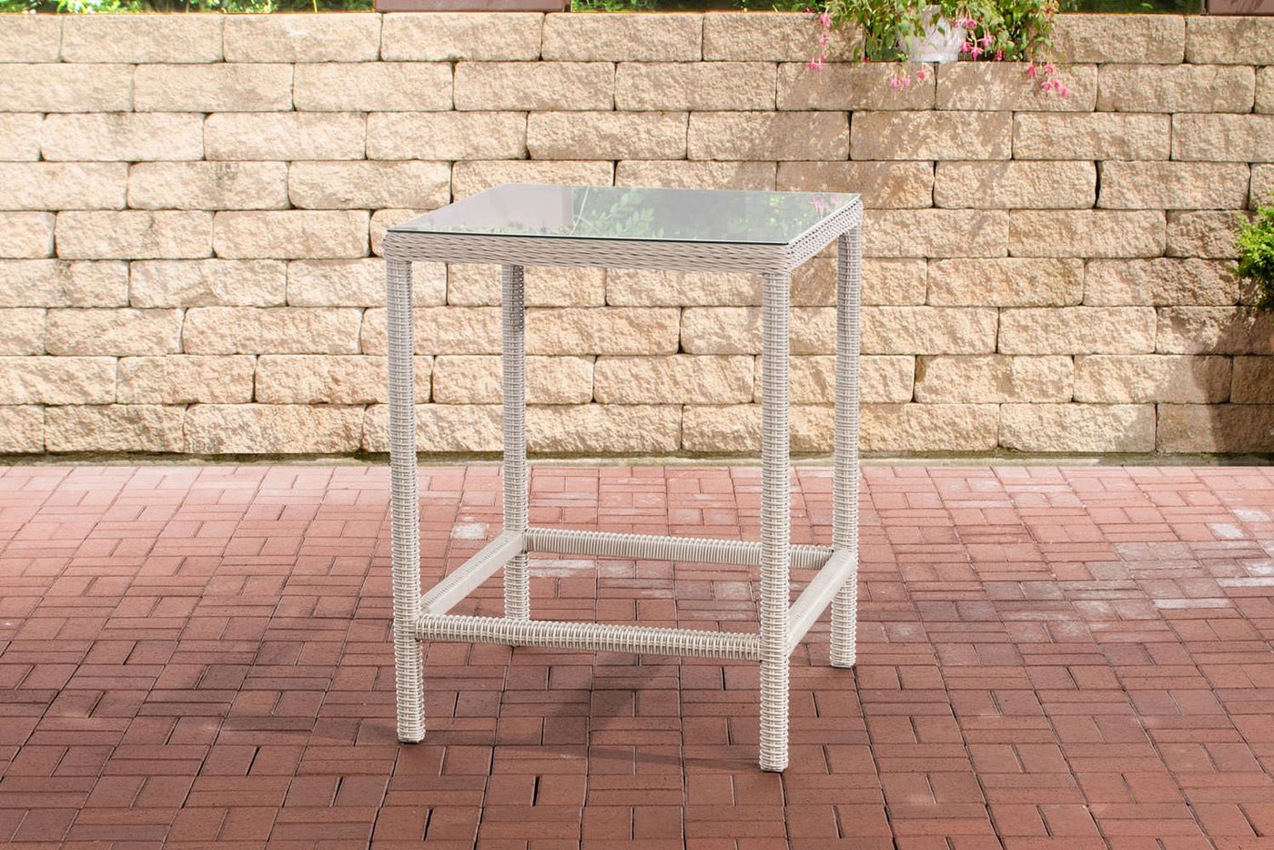 CLP Gartentisch Alia 5mm, mit Glasplatte aus Sicherheitsglas CLP Gartentisch Alia 5mm, mit Glasplatte aus Sicherheitsglas von CLP