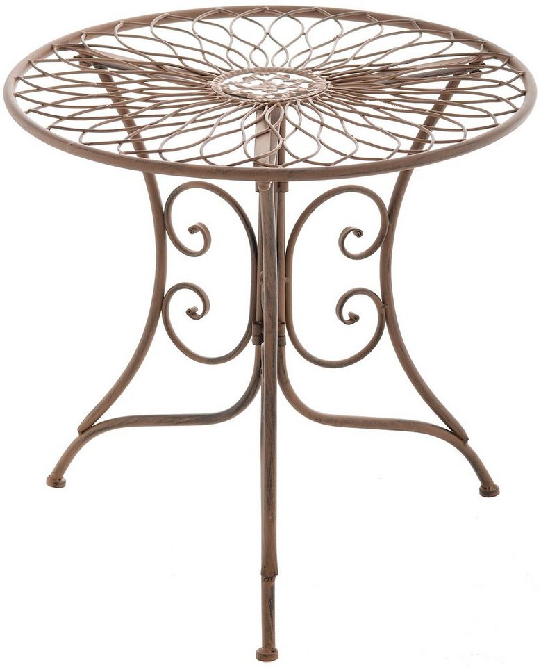 CLP Gartentisch Ariano, Beistelltisch, Tischhöhe 52 cm, Eisen lackiert CLP Gartentisch Ariano, Beistelltisch, Tischhöhe 52 cm, Eisen lackiert von CLP