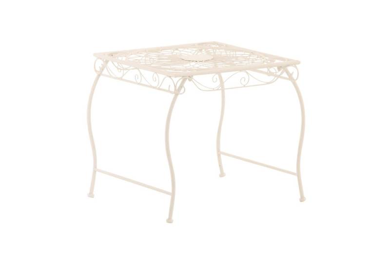 CLP Gartentisch Zarina, eckig, 50 x 45 cm, in nostalgischem Design von CLP