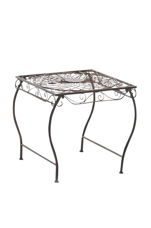 CLP Gartentisch Zarina, eckig, 50 x 45 cm, in nostalgischem Design von CLP