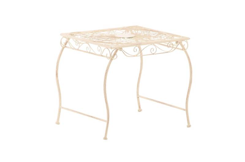 CLP Gartentisch Zarina, eckig, 50 x 45 cm, in nostalgischem Design von CLP