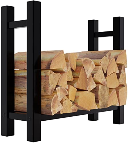 CLP Kaminholzregal Medya I Robuster Kaminholzständer Schwarz Metall I In 5 Größen Verfügbar I Stapelhilfe Für Brennholz, Größe:30x80x80 cm, Form:eckig CLP Kaminholzregal Medya I Robuster Kaminholzständer Schwarz Metall I In 5 Größen Verfügbar I Stapelhilfe Für Brennholz, Größe:30x80x80 cm, Form:eckig von CLP