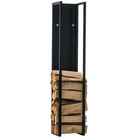 CLP - Kaminholzständer Spark schwarz-matt 140 cm CLP - Kaminholzständer Spark schwarz-matt 140 cm von CLP