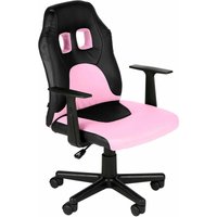 Kinder Gaming Bürostuhl Fun schwarz/pink von CLP