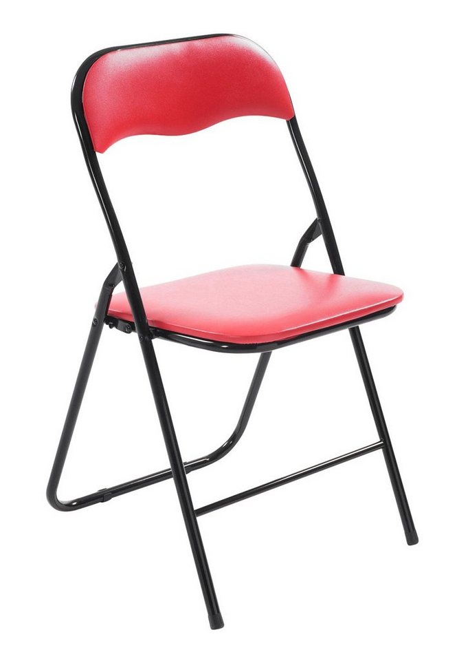CLP Klappstuhl Felix, mit Kunstleder-Bezug, Klappbarer Polsterstuhl von CLP