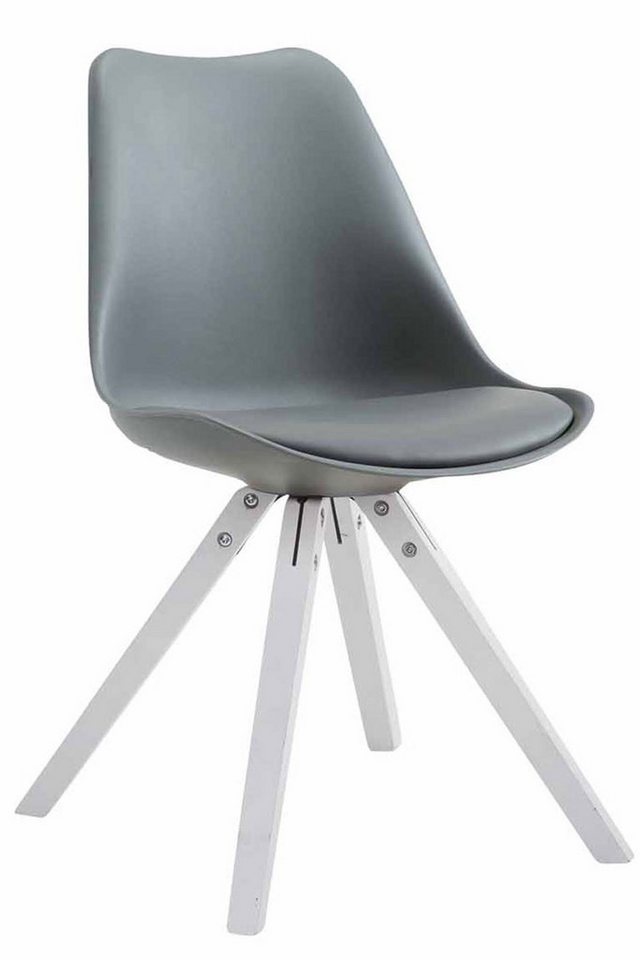 CLP Küchenstuhl Toulouse Kunstleder Square, mit eckigen Holzbeinen CLP Küchenstuhl Toulouse Kunstleder Square, mit eckigen Holzbeinen von CLP