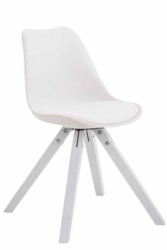 CLP Küchenstuhl Toulouse Kunstleder Square, mit eckigen Holzbeinen CLP Küchenstuhl Toulouse Kunstleder Square, mit eckigen Holzbeinen von CLP