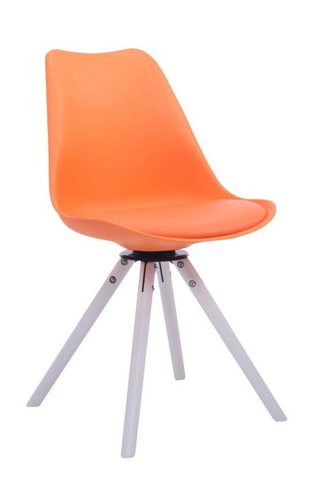 CLP Küchenstuhl Troyes Kunstleder Rund, drehbar, mit runden Holzbeinen CLP Küchenstuhl Troyes Kunstleder Rund, drehbar, mit runden Holzbeinen von CLP