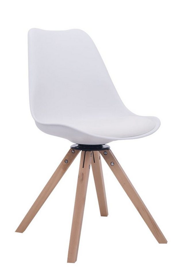 CLP Küchenstuhl Troyes Kunstleder Square, drehbar, eckige Holzbeine CLP Küchenstuhl Troyes Kunstleder Square, drehbar, eckige Holzbeine von CLP