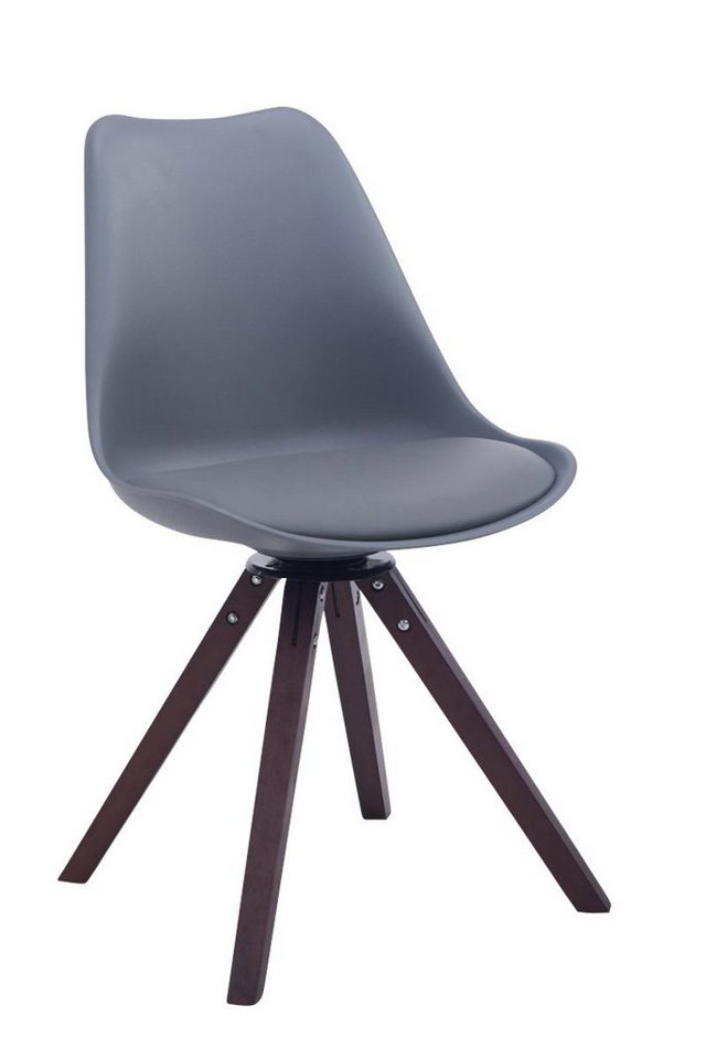 CLP Küchenstuhl Troyes Kunstleder Square, drehbar, eckige Holzbeine CLP Küchenstuhl Troyes Kunstleder Square, drehbar, eckige Holzbeine von CLP