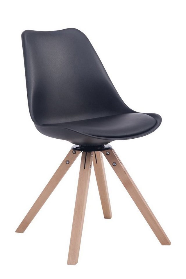 CLP Küchenstuhl Troyes Kunstleder Square, drehbar, eckige Holzbeine CLP Küchenstuhl Troyes Kunstleder Square, drehbar, eckige Holzbeine von CLP