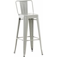Metall Barhocker Mason silber von CLP